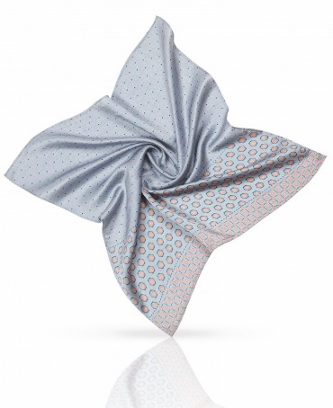 Шейный Платочек Женский SS.KV-SMALL.FLORE/GREY